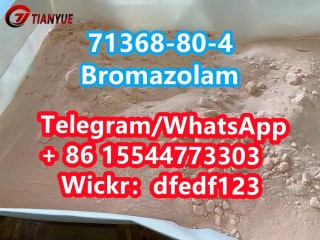 Chinese supply Bromazolam CAS 71368-80-4 whatsapp is +8615544773303