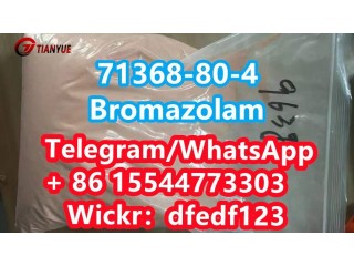 Chinese supply Bromazolam CAS 71368-80-4 whatsapp is +8615544773303