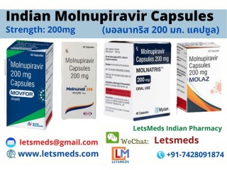 Indian Molnupiravir 200mg Supplier Thailand | Molnatris Capsules Price Philippines