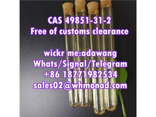 Bromovalerophenone cas 49851-31-2 yellow liquid to russia and good price