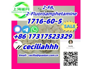 Lowprice 1716-60-5  2-FA, 2-Fluoroamphetamine  +86 17317523329wickr:ceciliahhh