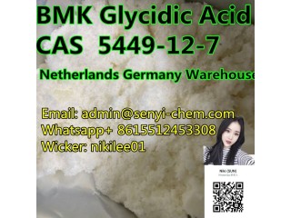 CAS5449 -12 -7 BMK Glycidic Acid +8615512453308 admin@senyi-chem(.)com