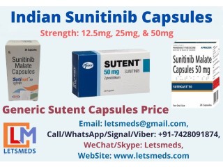 Buy Sutent Sunitinib 25mg Capsules Wholesale Supplier Bangkok Thailand