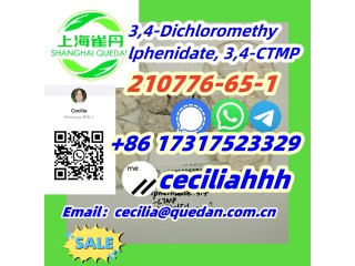 Chinafactory 210776-65-1  3,4-Dichloromethylphenidate, 3,4-CTMP  +86 17317523329wickr:ceciliahhh