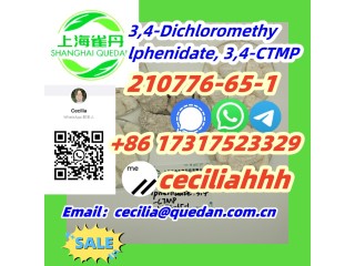 Factory99%Pure 210776-65-1  3,4-Dichloromethylphenidate, 3,4-CTMP +86 17317523329wickr:ceciliahhh