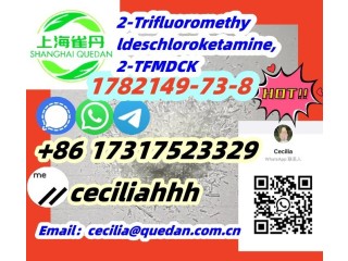 Chinesevendor1782149-73-8  2-Trifluoromethyldeschloroketamine, 2-TFMDCK +86 17317523329wickr:ceciliahhh