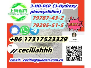 Freesample 79787-43-2 79295-51-5  3-HO-PCP3-Hydroxyphencyclidine +86 17317523329wickr:ceciliahhh