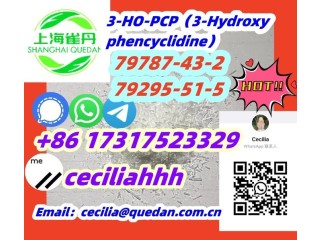 Chinamanufacturer 79787-43-2 79295-51-5  3-HO-PCP3-Hydroxyphencyclidine +86 17317523329wickr:ceciliahhh