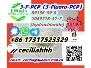 ChinaHotsale 89156-99-0  1049718-37-7 (hydrochloride) 3-F-PCP3-Fluoro-PCP +86 17317523329wickr:ceciliahhh