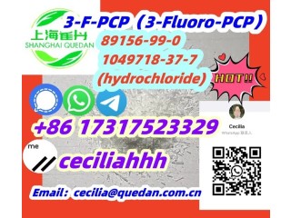 Topsupplier 89156-99-0  1049718-37-7 (hydrochloride) 3-F-PCP3-Fluoro-PCP +86 17317523329wickr:ceciliahhh