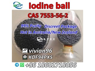 +8618602718056Factory Supply High Quality Iodine balls CAS 7553-56-2  to New Zealand Australia