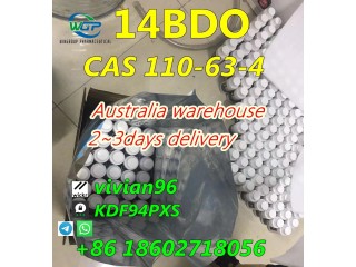 99.9% Purity Bdo CAS 110-63-4 Australia/Canada/USA/New Zealand Stock Hot on sale Call +8618602718056