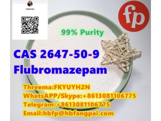 CAS 2647-50-9  Flubromazepam