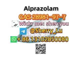 Alprazolam CAS 28981-97-7 powder top quality