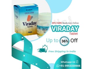 Free Delivery - Purchase Viraday Tablets in India