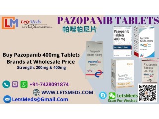 Purchase Pazopanib Tablets 200mg China | Pazonat Tablets 400mg Price USA