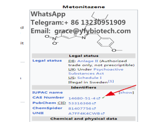 Best price high purity Metonitazene CAS 14680-51-4