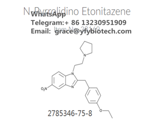 Best sale good quality high purity Etonitazepyne CAS 2785346-75-8