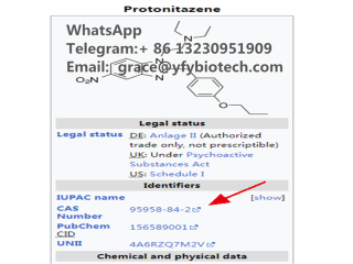 Good quality hot sale protonitazene cas-95958-84-2