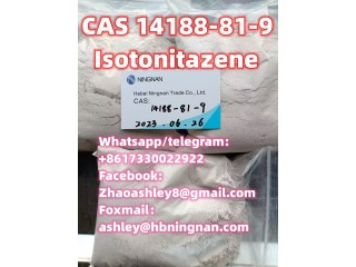 CAS 14188-81-9 Isotonitazene Pharmaceutical intermediate raw material supplier from China