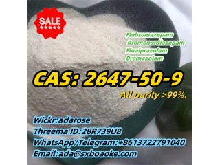 CAS: 2647-50-9        Flubromazepam