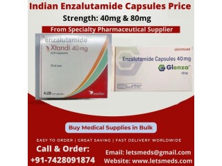 Indian Enzalutamide 40mg Capsules sa Pinakamababang Presyo sa Pilipinas