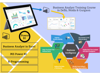 HCL Business Analyst Course  in Delhi, 110016 [100% Job, Update New Skill in '24] Microsoft Power BI Certification Institute in Gurgaon,